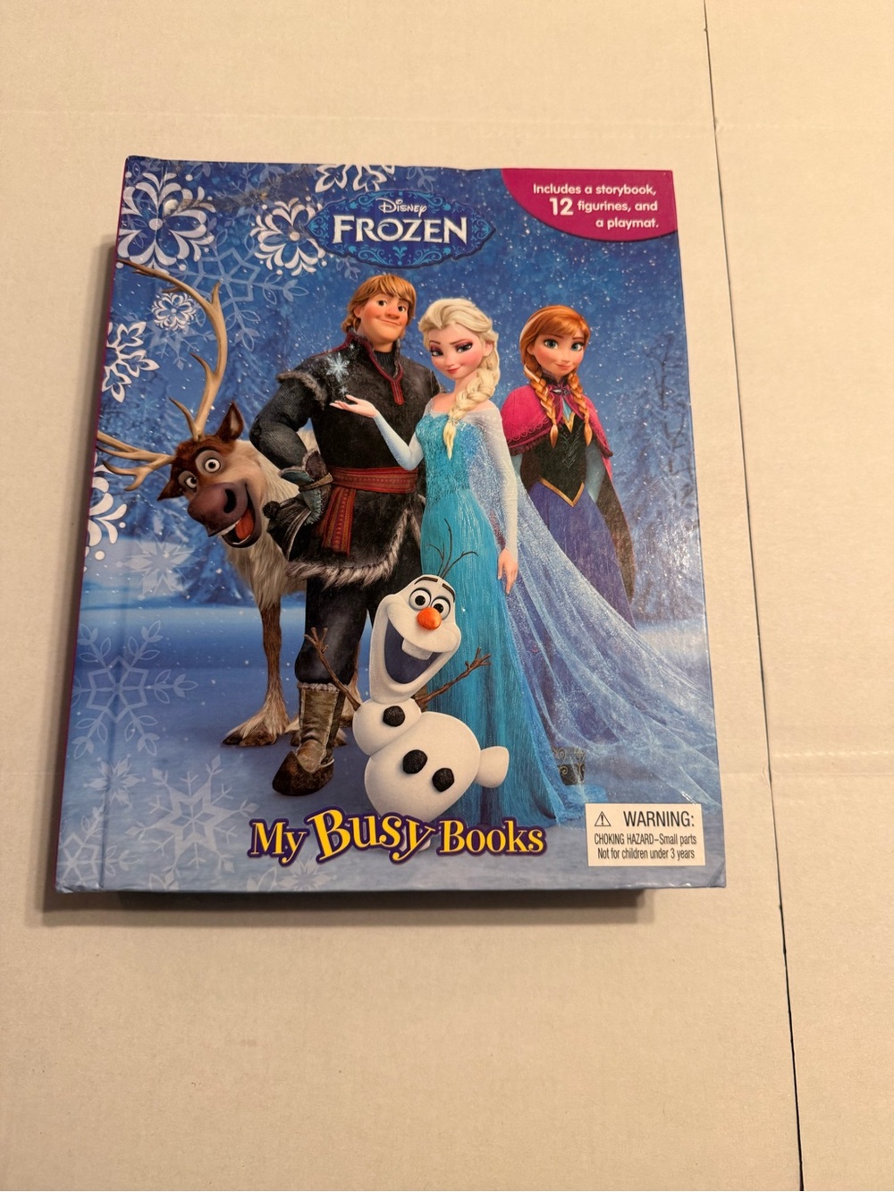Disney Frozen My Busy Books - Blue, White, Purple Characters Playbook